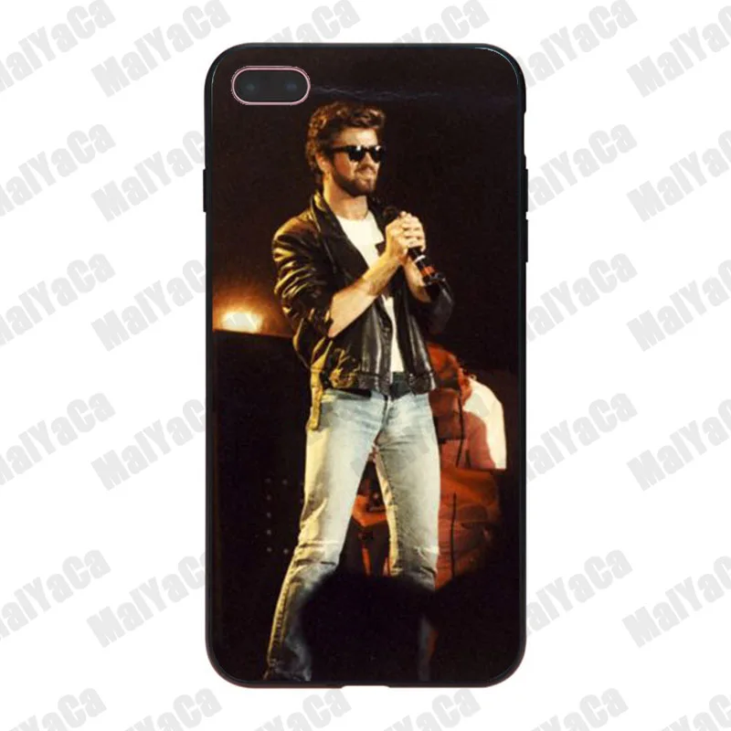 Лидер продаж модный дизайнерский мягкий чехол george michael для iPhone 8 7 6 6S Plus X XS XR XSMax 5