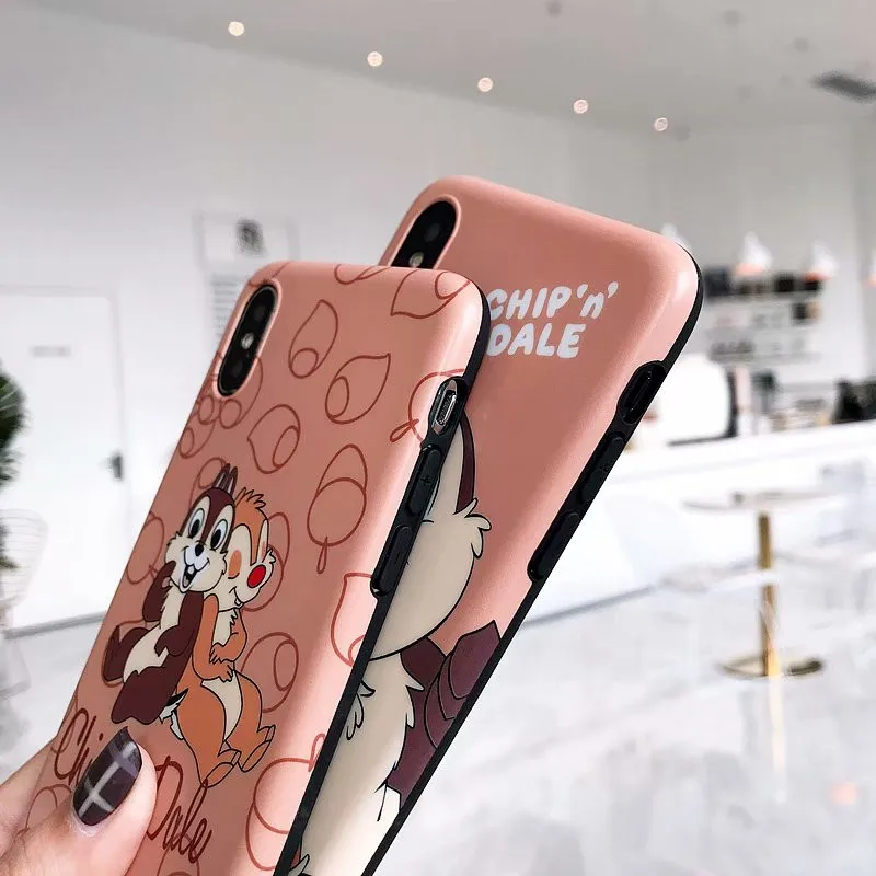 Funny Cartoon Tom Jerry Case Voor iPhone X XS XR Max 8 7 6 6s Plus Ultra Thin Slim Fit Soft TPU Cover Cases Coque |