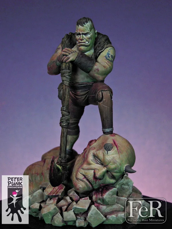 1/32 набор из смолы рисунок GK Corpachon's Grand Day Science fiction subject без покрытия цвета|resin