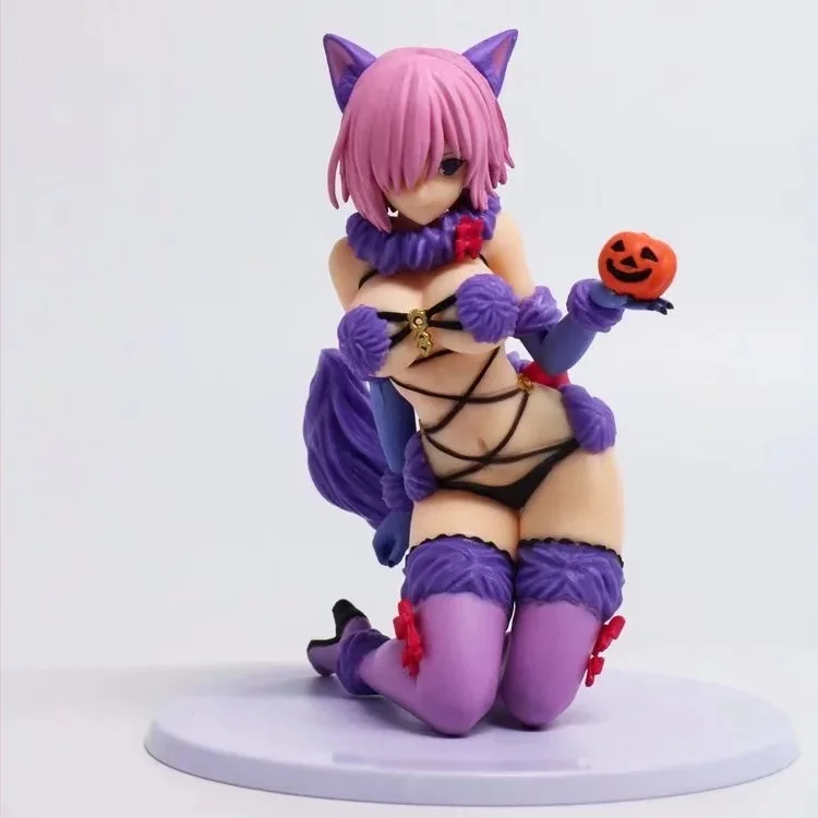 Vogue Matthew Kyrielite Shielder Хэллоуин Ver. Сексуальная игра Аниме статуя Fate Grand Order Zero Stay Night Mash