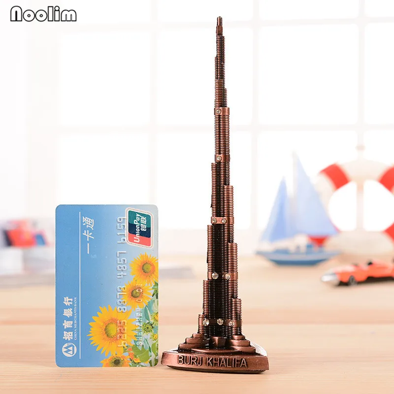 NOOLIM Burj Khalifa башня в Дубае Декор металлические изделия мировая