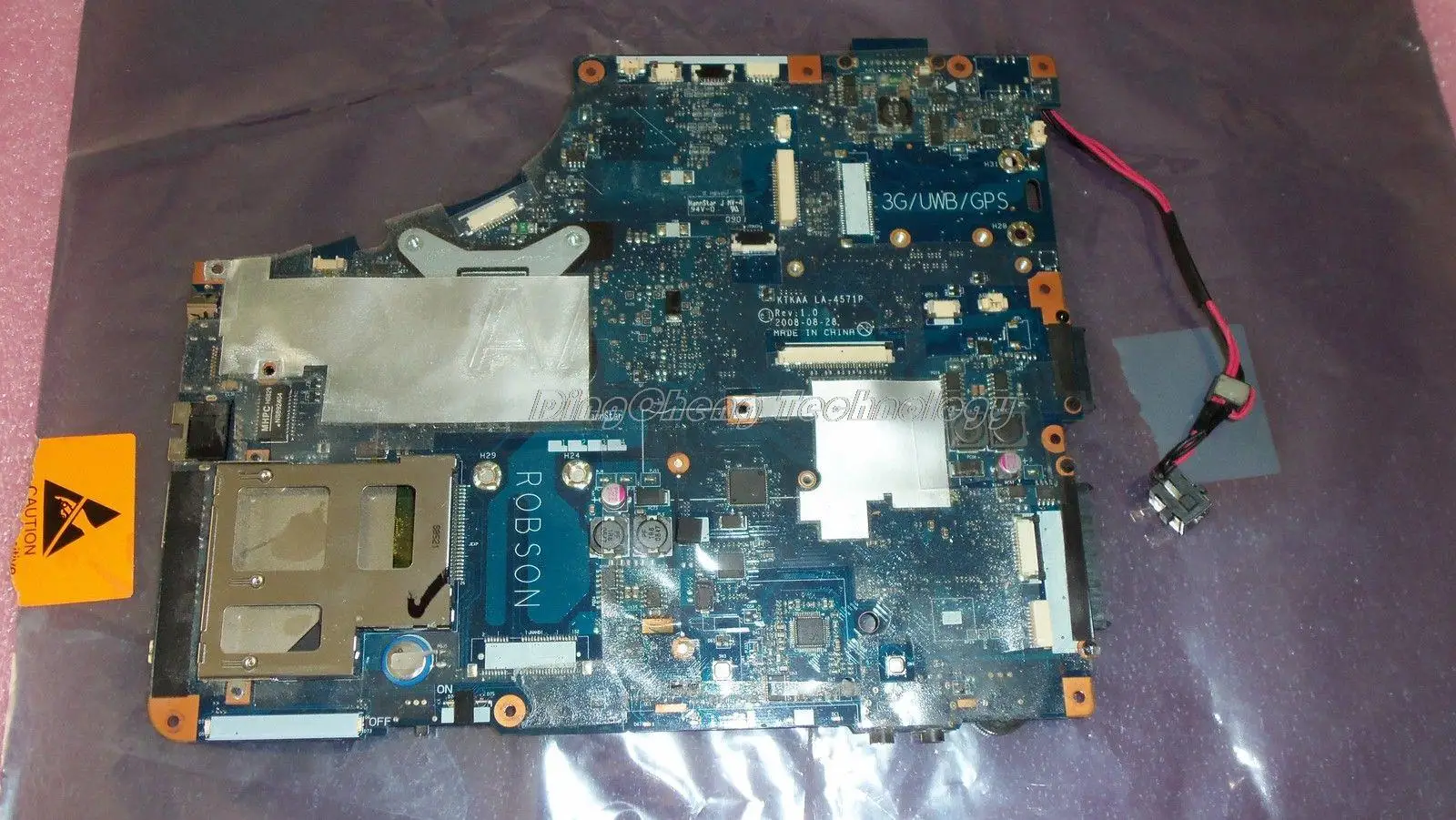 

Laptop Motherboard For Toshiba A350 A355 KTKAA LA-4571P DDR2 CPU Mainboard 100% fully tested