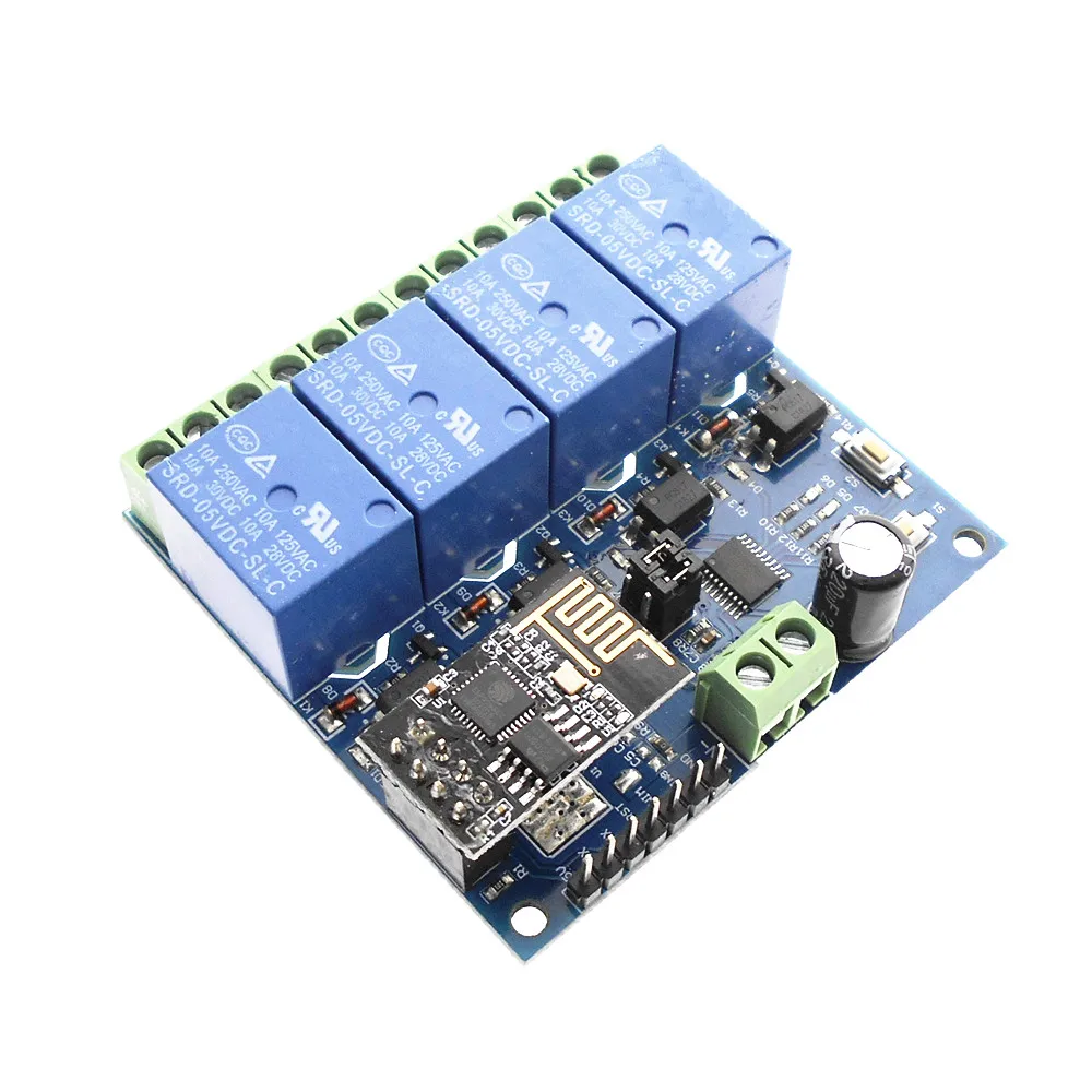 ESP8266 5V WiFi релейный модуль со стандартным Интернетом для умного дома мобильного