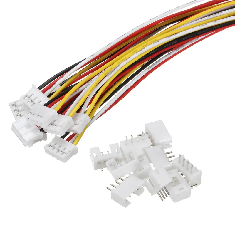 10 комплектов Mini Micro JST 2 0 PH 4 контактный/5 контактный/6 контактный разъем штекер с