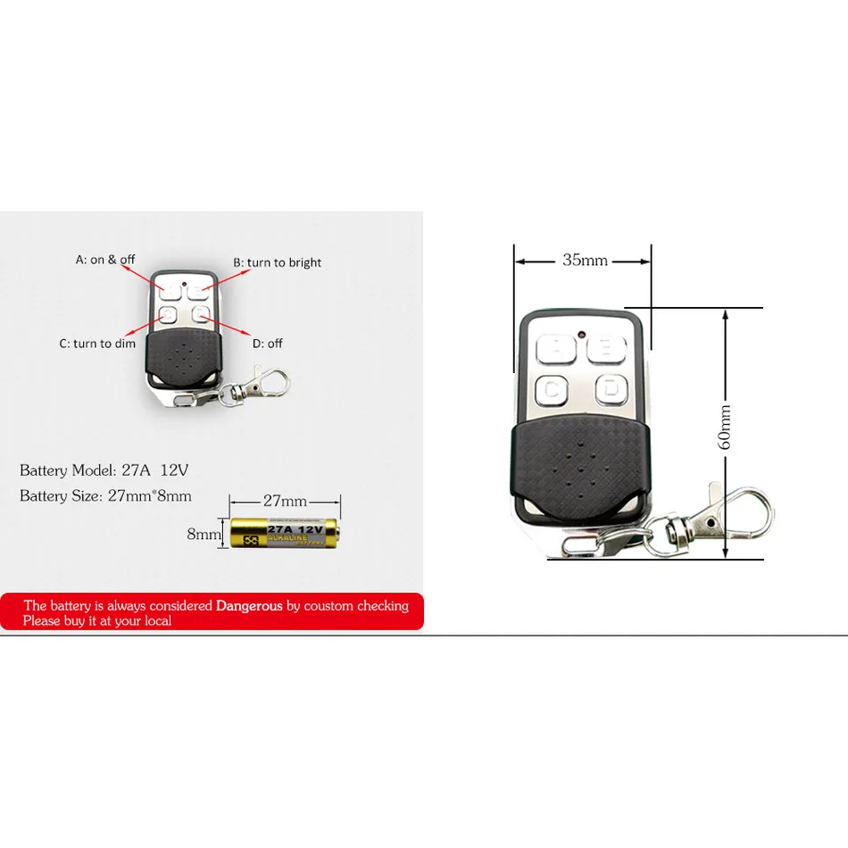 Дистанционный диммер стандарт ЕС настенный светильник сенсорный