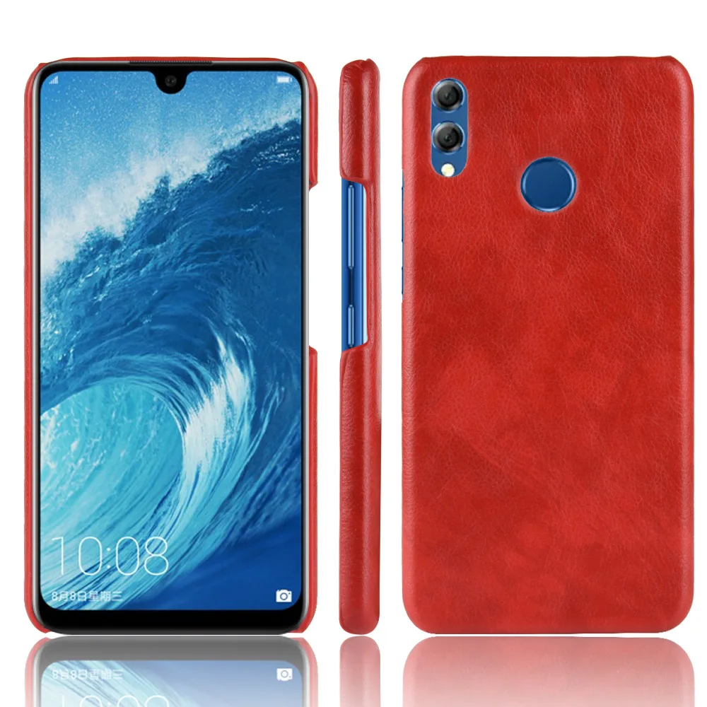 Чехол для Huawei Nova 3 из кожи Litchi с поддержкой Honor 10 Lite, 8X, 7C, 7A, P30 Pro, P20, 4, Y6 Prime 2018.