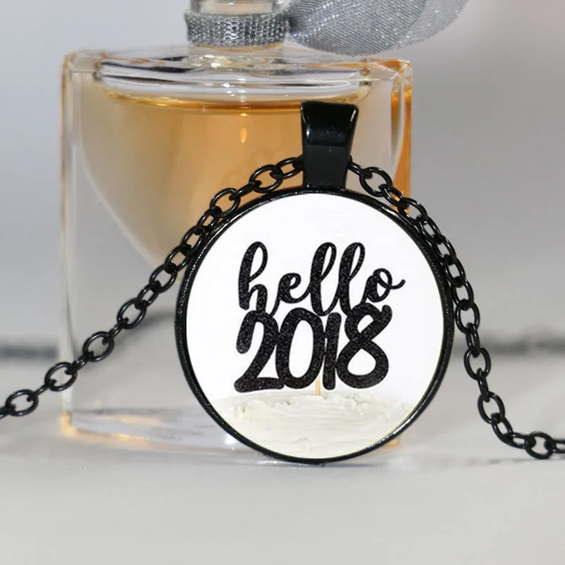 Hello Cake Topper с принтом новогодние вечерние украшения ожерелье | Украшения и