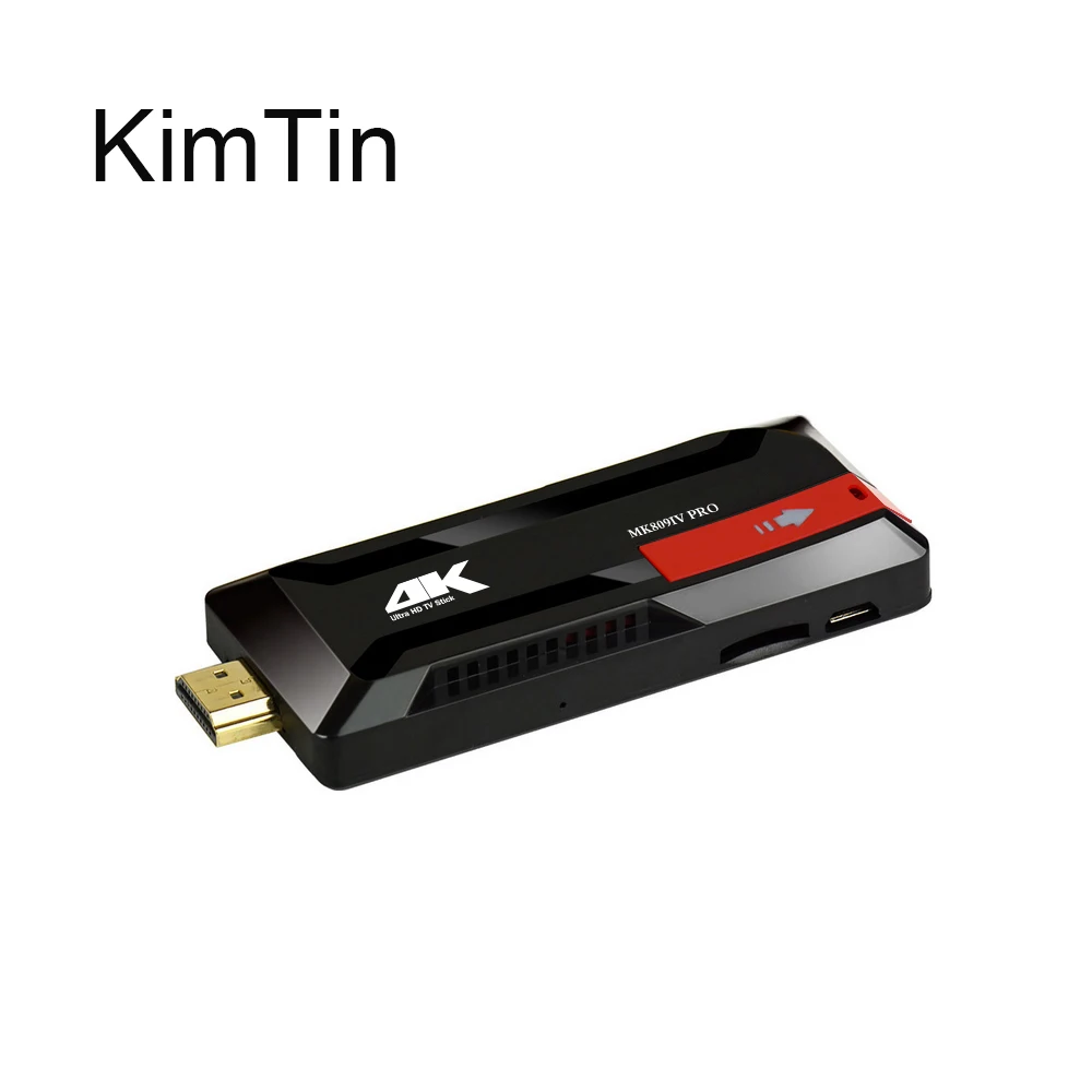KimTin MK809IV Pro четырехъядерный процессор Android 7,1 ТВ приставка RK3229 пятиядерный GPU 2 ГБ/8G 4K H.265 3D 2,4G Wifi Bluetooth 4,0 Google Мини ПК
