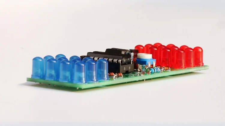 NE555 + CD4017 двухцветный комплект для ксеноновых ламп diy Электронный электроники