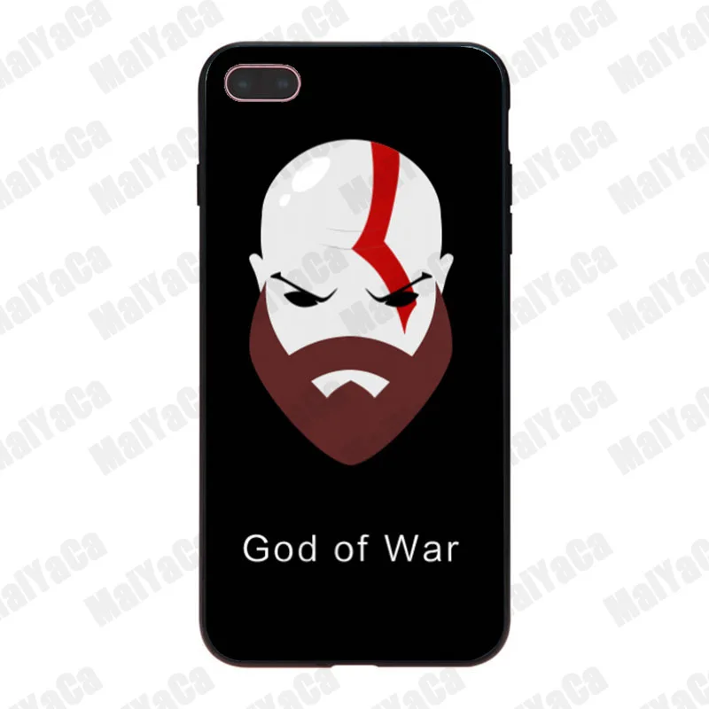 MaiYaCa God of War II прекрасный мягкий чехол для телефона аксессуары iPhone 8 7 6 6S Plus X 10 5 5S SE 5C