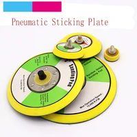 1pcs polishing sanding disc pneumatic self adhesive suction cup pad sticky disk 1 6 inch sandpaper sucker for electric grinder