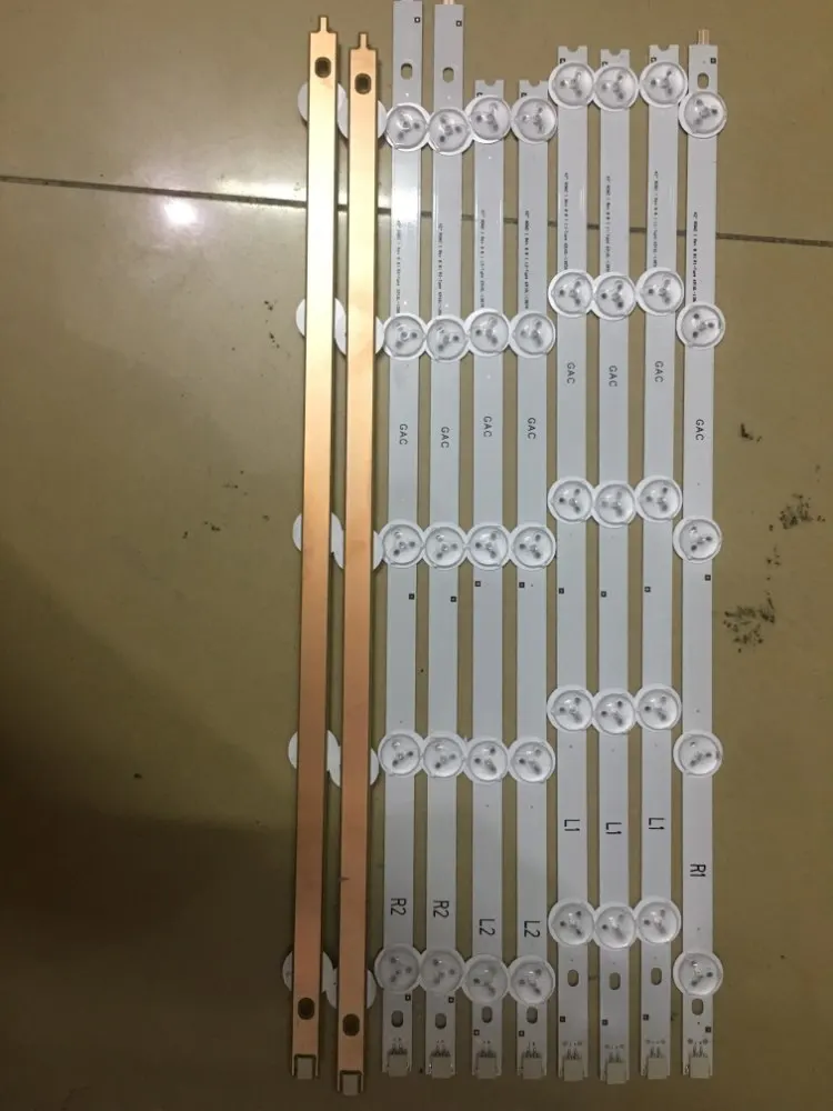 100 шт./лот Светодиодная лента подсветки для LG 42LA620S LC420DUE (SF) (U1) 6916L 1318A 1319A 1320A