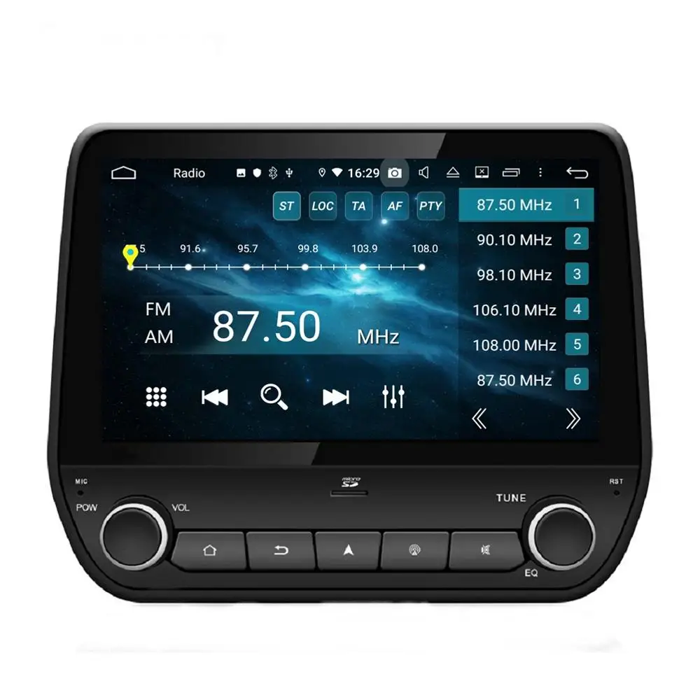 CarPlay PX6 Android 10 4 Гб + 64 автомобильный радиоприемник DVD-плеер для Ford Ecosport Fiesta 2017 2018 GPS