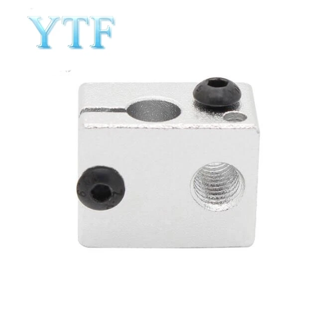 Алюминиевый Термоблок V6 для V5 J head Extruder HotEnd запчасти 3D принтеров нагреватель