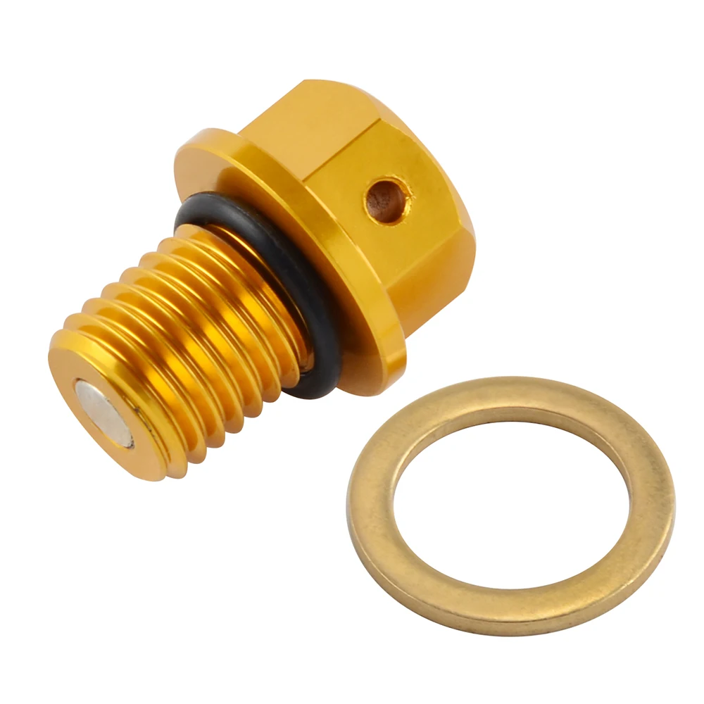 Винт для слива масла M12x P1.5 Honda CR85R CR125R CR250R CRF250L CRF250M CRF1000L XR250 BAJA XR400 CRF250AR|Накладки и