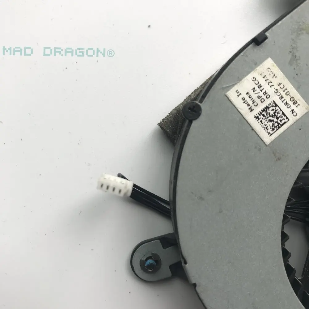 Новый оригинальный вентилятор охлаждения ЦП для Dell Alienware M18x R1 R2 Alien 18 Вентилятор