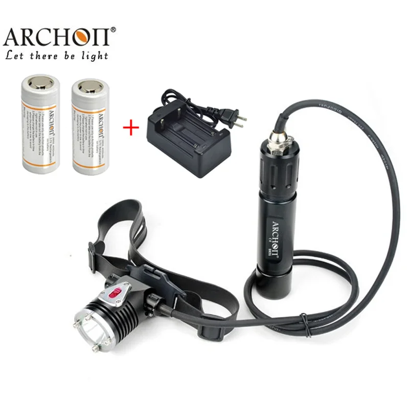 Светодиодный фонарь Archon DH25 WH31 Cree XM L U2 для подводного плавания с аквалангом