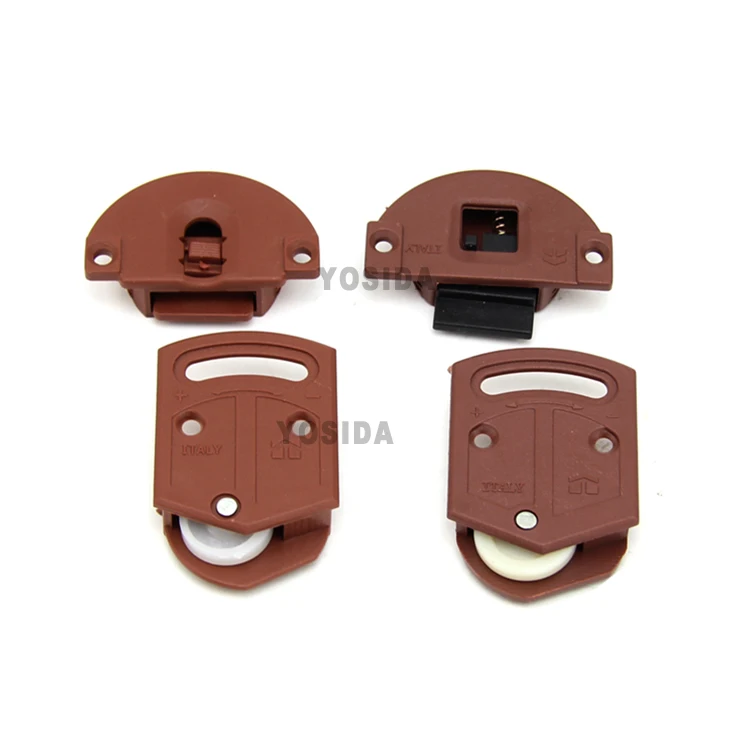 Дверное колесо раздвижное пластиковый шкив Круглый колесный шкаф шкаф|cabinet