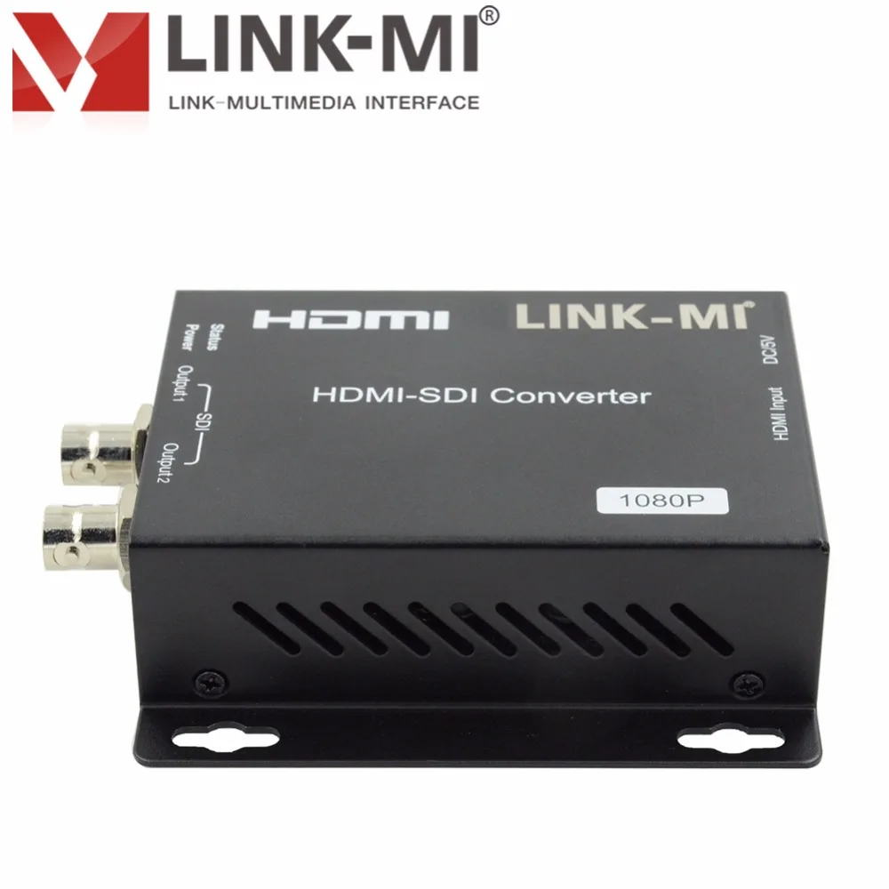LINK MI LM HSD1 SDI сплиттер 1x2 HDMI to оптический аудио конвертер с поддержкой нескольких