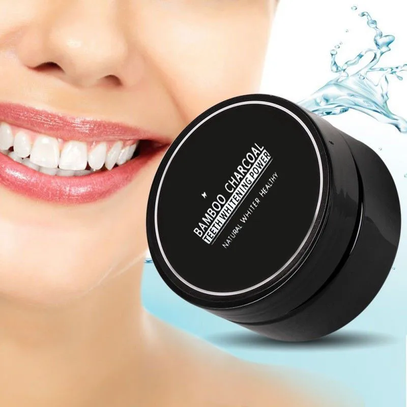 Порошок для ежедневного отбеливания зубов органический активированный