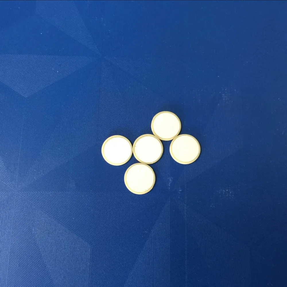 Керамическая дисковая форма для ультразвукового преобразователя чистки 10x2