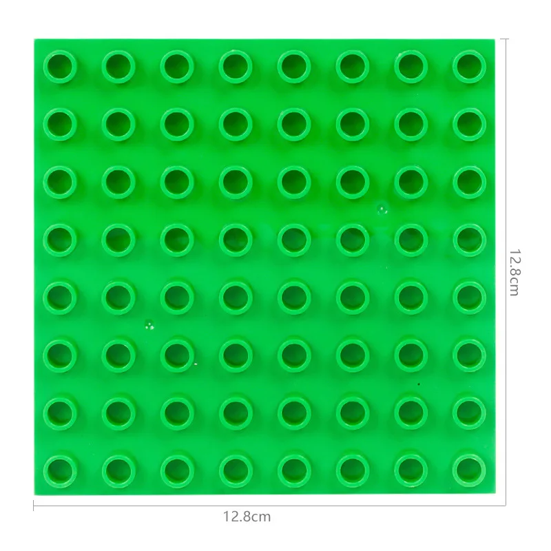 Новый 8X8/16 точек Базовая кирпичи Строительная пластина для строительных блоков