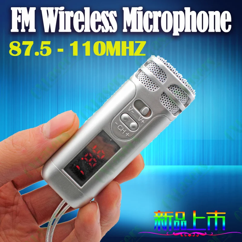 Портативный FM беспроводной микрофон для Мегафона громкоговоритель гид