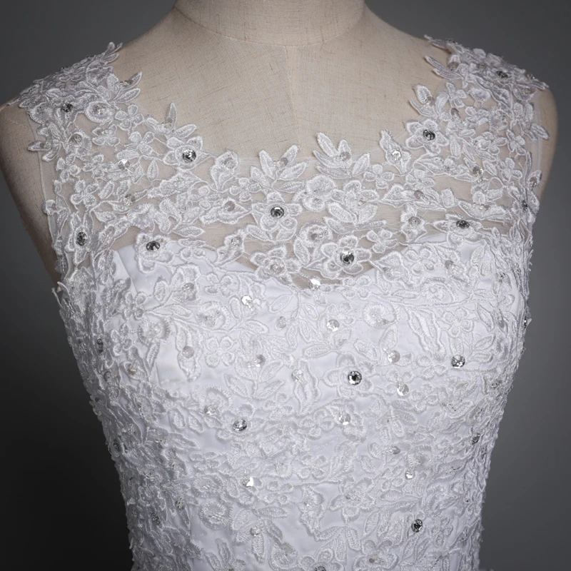 Fansmile Robe De Mariage Принцесса белое бальное платье Свадебные платья Vestido De Noiva размера плюс свадебные платья на заказ FSM-023F