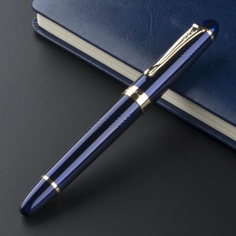 JINHAO X450 15 цветов перьевая ручка с золотым зажимом высококачественные офисные