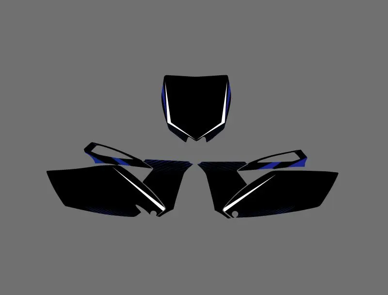 Графические наклейки для мотоцикла Yamaha YZ250F YZF250 2010 2011 2012 2013 YZ 250F YZF 250 новый стиль