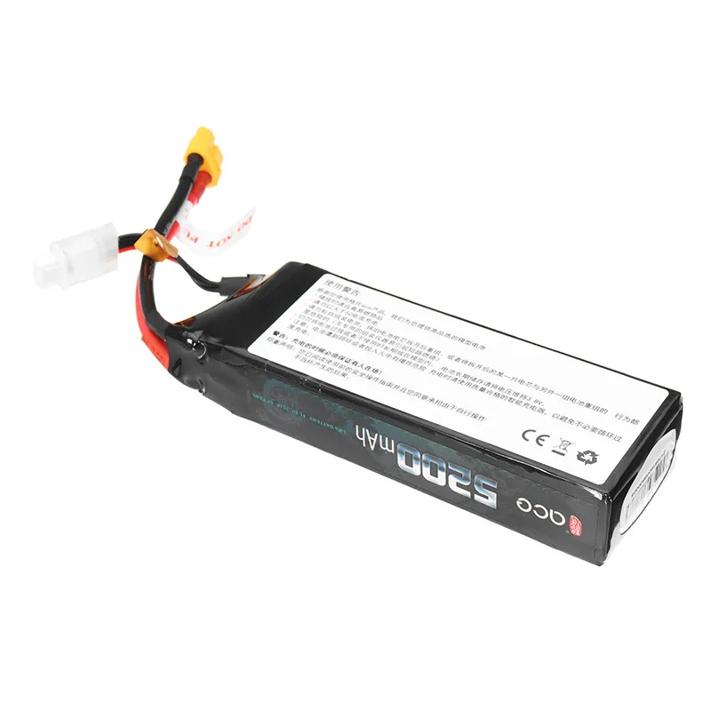 Аккумулятор Gens ace 5200 мАч 11 1 В Lipo 3S 50C Deans Plug XT60 для RTR 1/10 1/8 Scale Heli quad RC Car - купить по