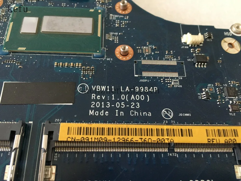 Для Dell Inspiron 5737 3737 Материнская плата ноутбука I5-4200U Процессор DDR3L VBW11 LA-9984P REV.1.0 CN-091M09 091M09 с графическим принтом