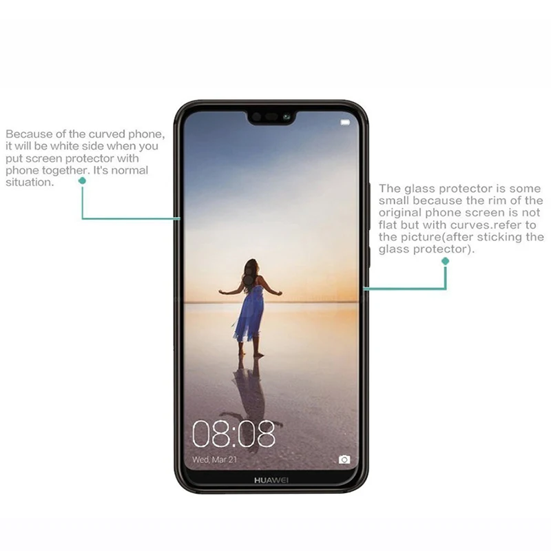 Закаленное стекло для huawei P Smart screen Защитная пленка на mate 20 10 светильник Nova 2i 3i P20 P10 P9 Lite Y7 Prime Y9