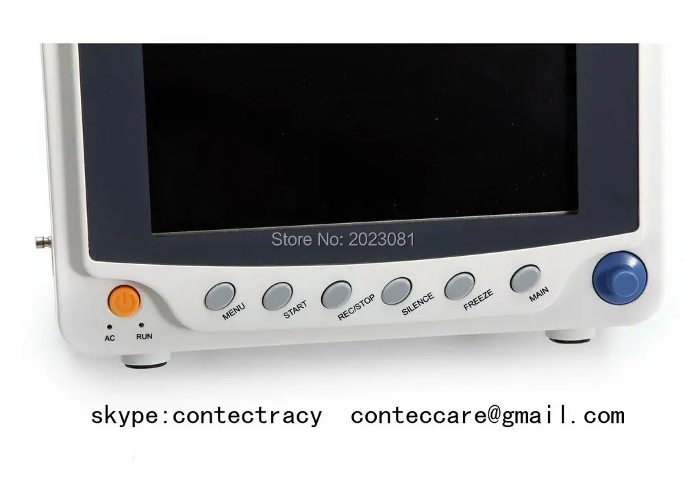CMS6000C монитор пациента в отделении интенсивной терапии/ЭКГ/NIBP, SPO2, PR, соответственно, температура, 6-параметры, CONTEC