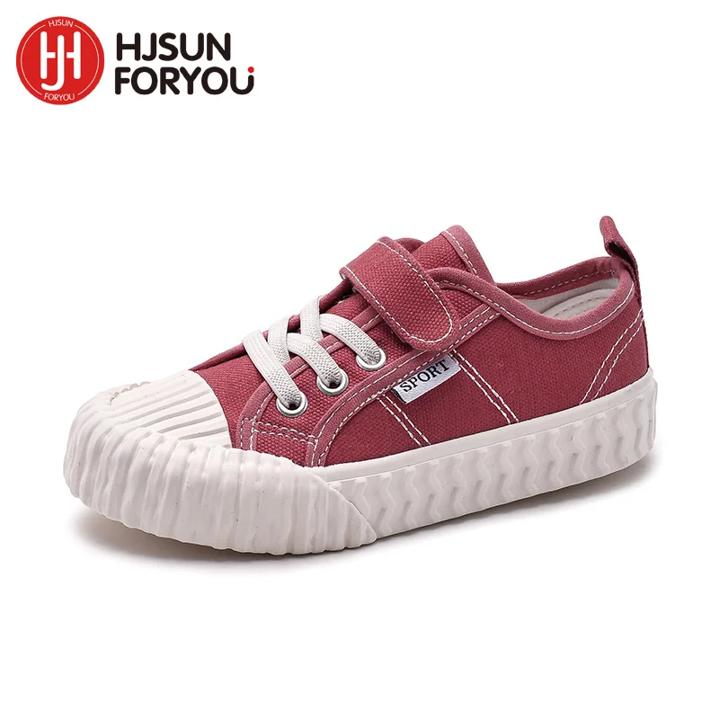 Новинка 2021 брендовая детская парусиновая обувь для мальчиков и девочек дышащая