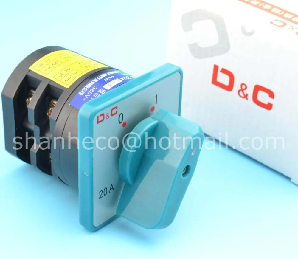 Знаменитый двухпозиционный переключатель D & C 20A 4 кВт 2 позиции|switch system|switch driverswitch