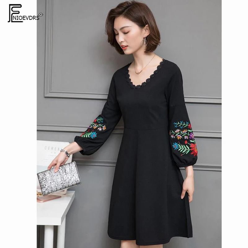 Новое поступление весна 2018 корейский стиль женское модное винтажное платье с