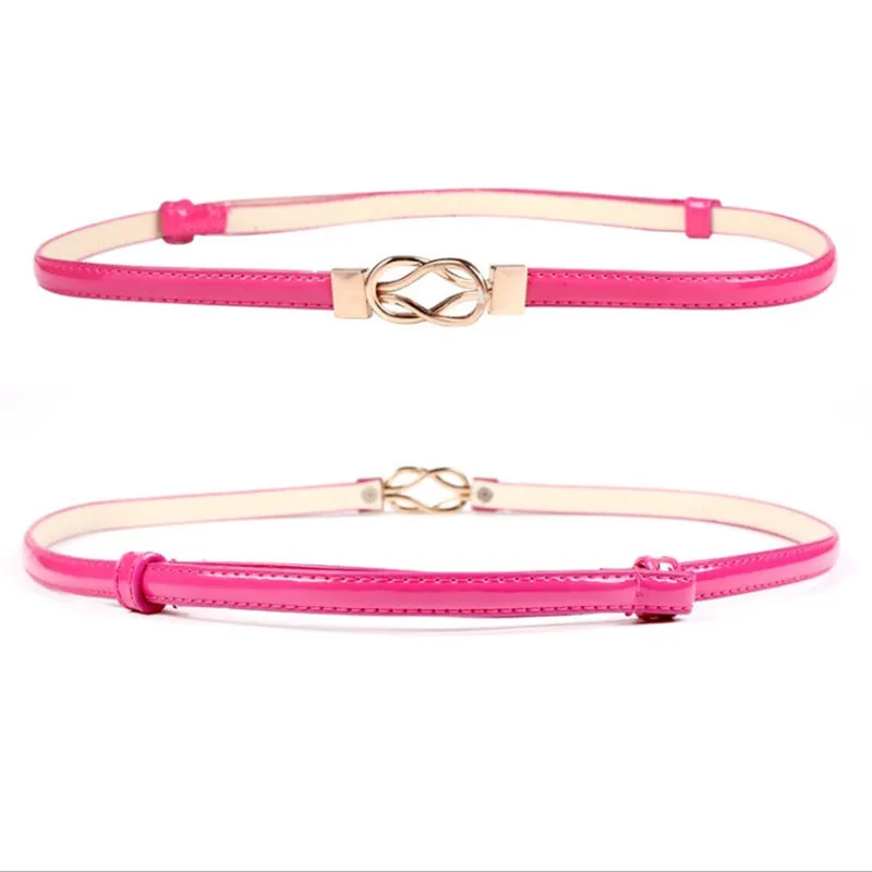 wholesale Womens Ladies Gold buckle Belt Stretchy Girls Waist Metal Buckle Fashion New belt for dress 10 pcs