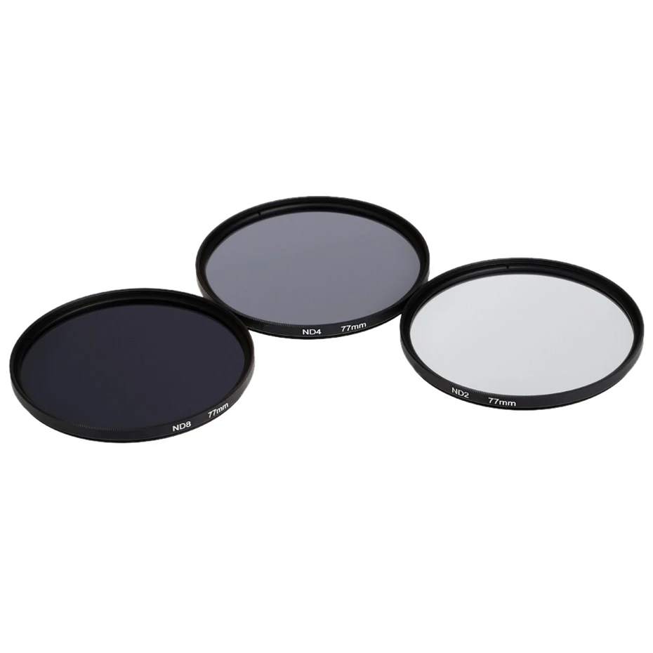 52 мм ND2 4 8 фильтр нейтральной плотности Объектив для Nikon Sony Fuji Pentax Canon EOS M M1 M2 M3 M5 M6 M10