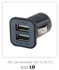 Автомобильный прикуриватель 2 USB зарядное устройство+ двойные розетки расширитель для автомобильного прикуривателя Разветвитель авто аксессуары@#120