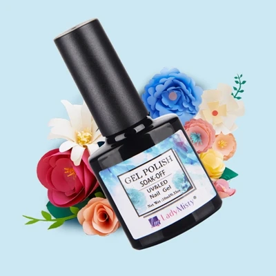 Blossom Gel Ladymisty 10 мл Цветочный Гель-лак 24 Цветной Гель-лак для ногтей впитывающийся УФ-гель для маникюра DIY стойкий лак для ногтей Цветочный гель - Цвет: Blossom Gel