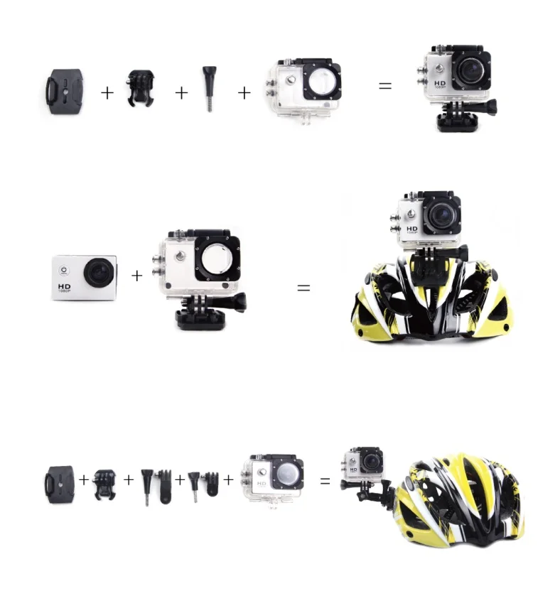 OnReal sport cam X2KS 2.0 inch screen 6axis gyroscope anti shake+ Electronic image stabilization ture 4K action camera car