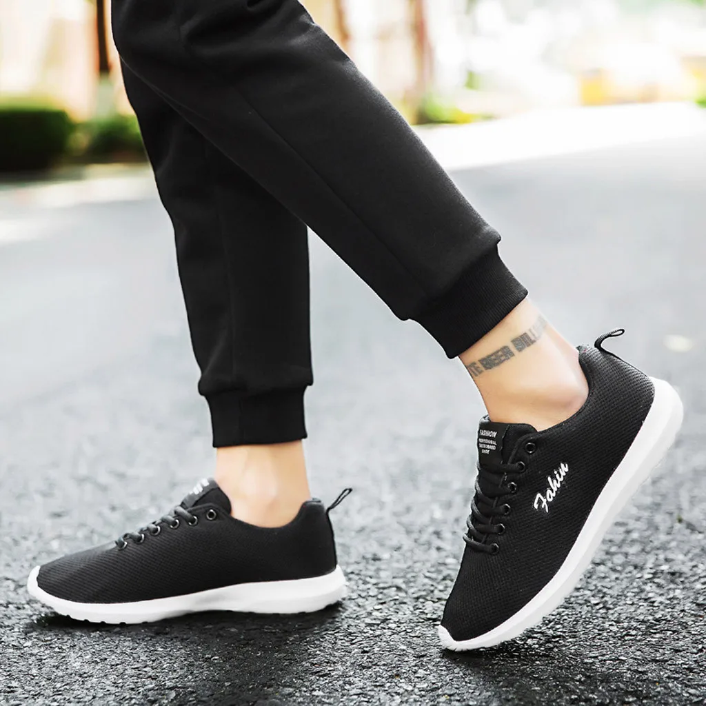 Модные однотонные беговые кроссовки для мужчин и женщин светильник дышащие