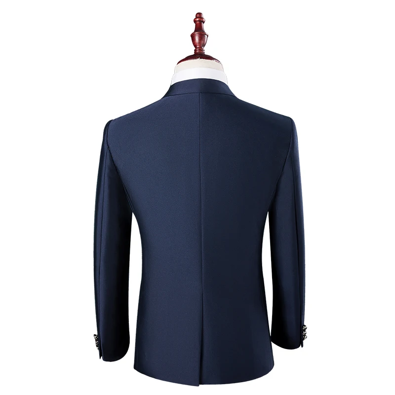 Новинка сезона 2017 высококачественный мужской деловой повседневный костюм