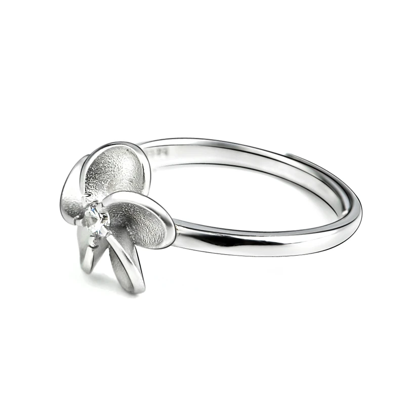 Кольца из настоящего 925 пробы, серебряное кольцо, модное женское ювелирное изделие, Алиса и цветок, обручальные кольца для праздника, распродажа GNJ0573