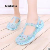 marlisasa teenager cute floral shoes women fashion sweet comfortable buckle strap shoes cool flat chaussures plates femmes f5263