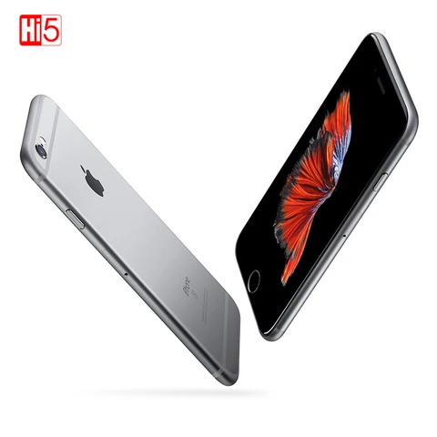 Разблокированный Apple iPhone 6S Plus, 2 Гб ОЗУ, 16 ГБ/64 Гб ПЗУ, дисплей 5,5 дюйма, 12 МП, iOS, LTE, сканер отпечатка пальца, одна Sim-карта, двухъядерный смартфон