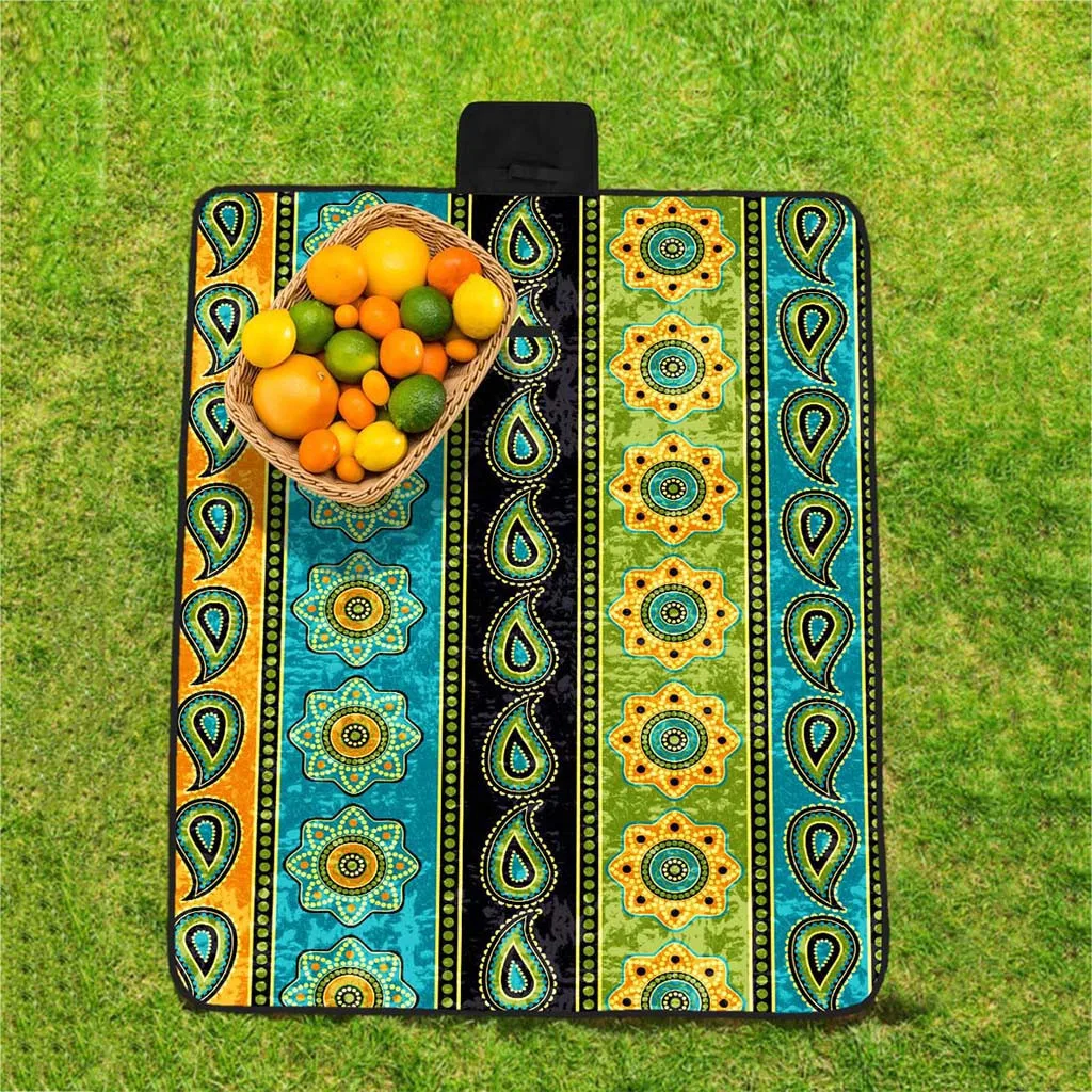 2019 Easter Handle Design 3D Digital Printing Full Polyester Oxford Cloth Picnic Mat camping mat Beac luftmatratze | Спорт и