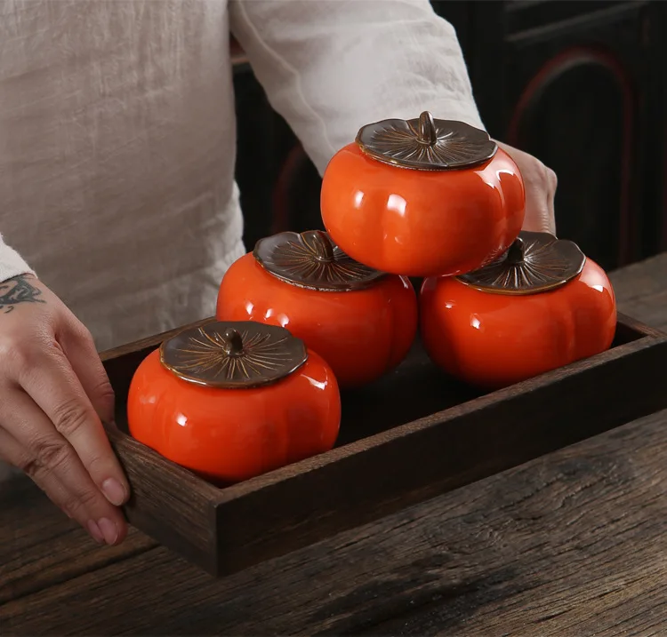 1 шт. китайский кунг-фу Цзиндэчжэнь банка для чая контейнер перманентной канистры