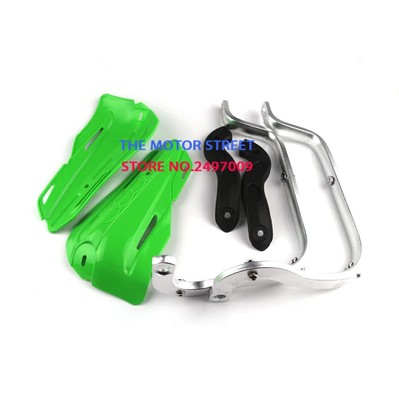 

Green Brush Guards Handlebar handguards Hand Guards for KTM KXF 7/8" 22mm Bar Or 1-1/8 28mm Pit Bike Universal Parts Accessories